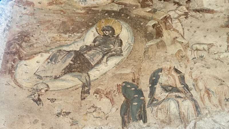 Affreschi nella chiesa di Santa Maria foris portas - Castelseprio